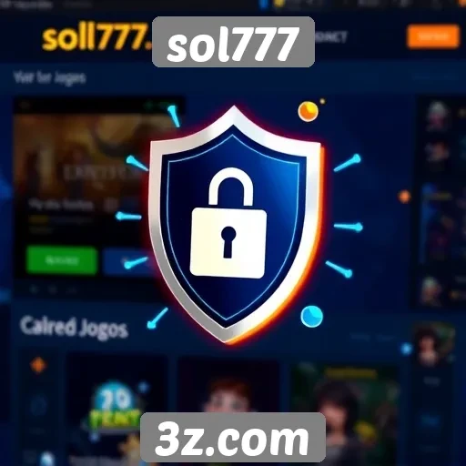 Análise da segurança no site de jogos sol777